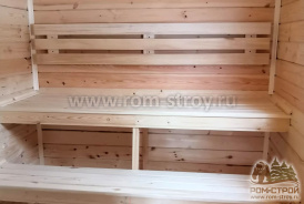 Отделка парной без осины на стенах в готовой бане