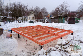 Комплектация каркасной бани 5х4 Торхово, Тульская область