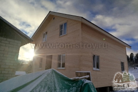 Каркасный дом 7х9 в Окуловке, Новгородская область