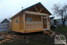 Баня из бруса 6х4м Лобня, Московская область