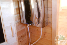 Баня из профилированного бруса 6х4 Касимов, Рязанская область