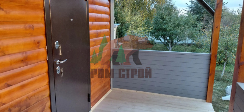 Баня из профилированного бруса "Домна" 5х6 м