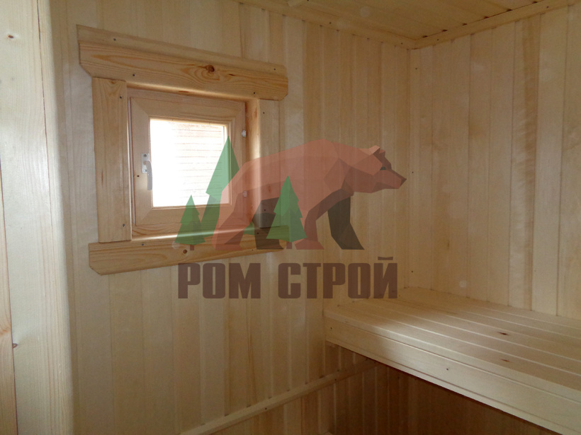 Баня из профилированного бруса 4х5,5 «Охта»