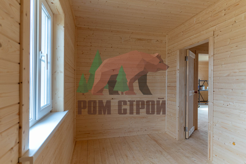 Каркасный дом "Жизномир" 8х10