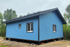 Каркасный дом «Кировск» 9х9
