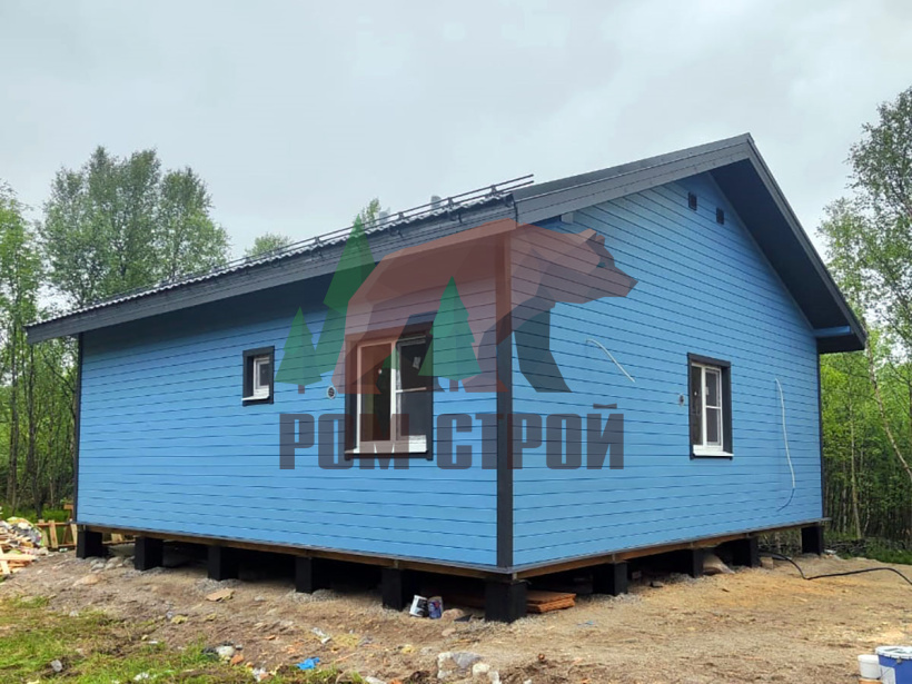 Каркасный дом «Кировск» 9х9