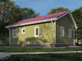 Каркасный дом 7х9 «Русимир»