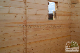 Дом из профилированного бруса 8,5х9 Домодедово, Московская область