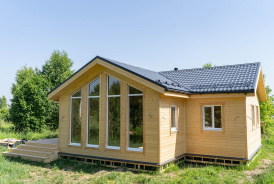 Каркасный дом 9х12, Тверь КП Карповское, 100 кв.м.