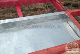 Баня из профилированного бруса 6х6м под ключ