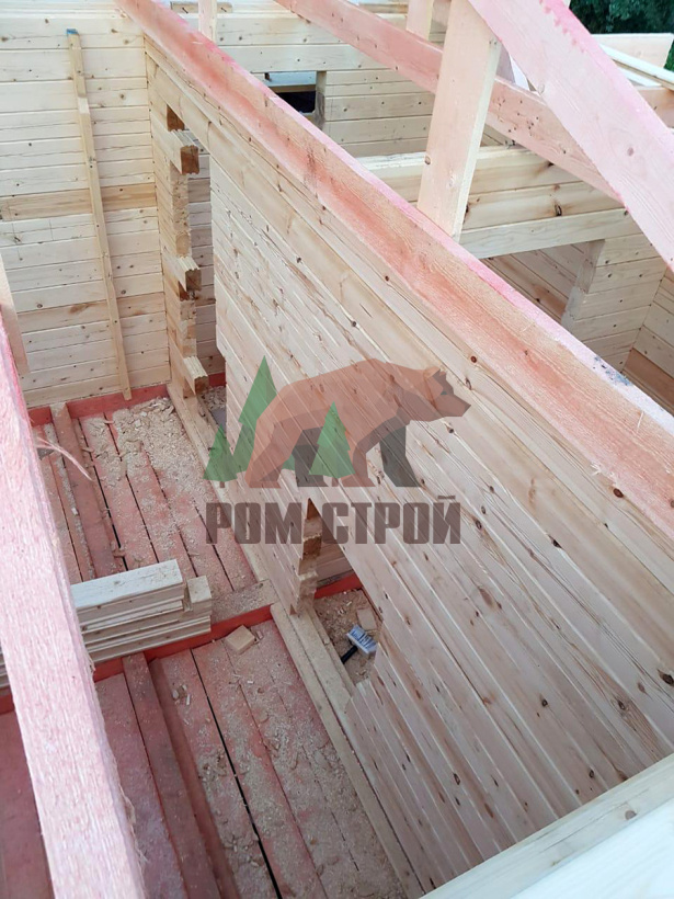 Дом из профилированного бруса "Нестор" 5х6м
