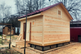Баня из бруса 5х4 Одинцово, Московская область
