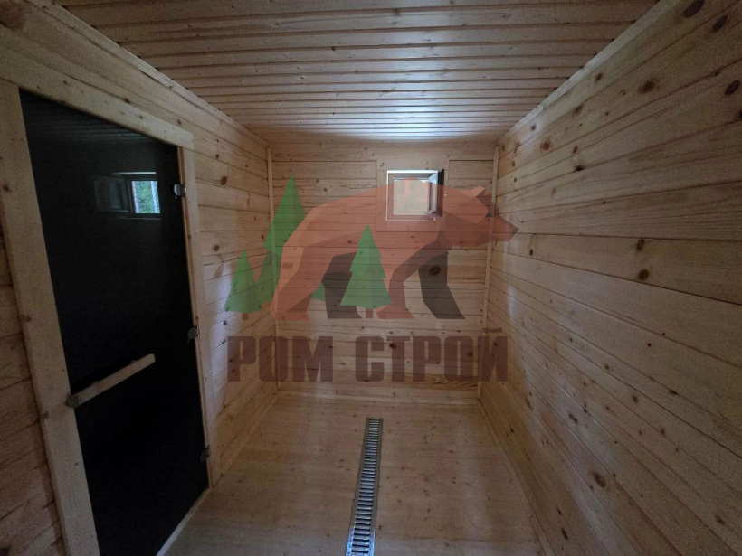 Баня из профилированного бруса "Добронега" 6х6 м
