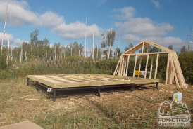 Дом из профилированного бруса 6х6 под ключ Смоленск