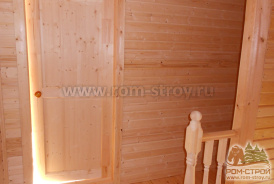 Дом 6х8 из сухого бруса, фото внутри, Калинино, Тверская область