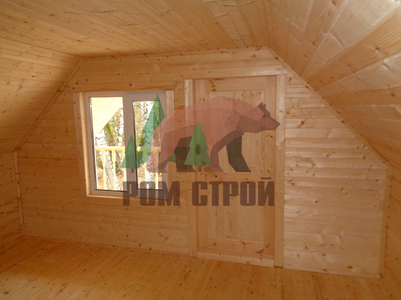 Баня из профилированного бруса «Ясна» 6х6 м