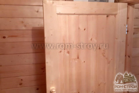 Строительство бани из прямого бруса 140х140 мм