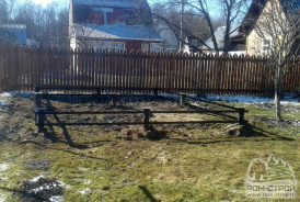Баня на сваях из бруса под ключ 5х4 в г. Чехов, М.О.