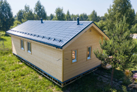 Каркасный дом для ПМЖ 100 кв.м. Тверь Конаково