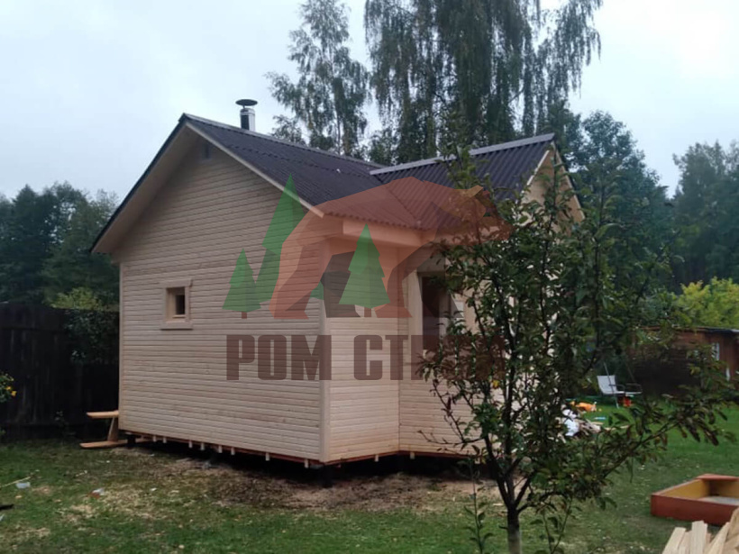 Каркасная баня «Миломира» 5х4м
