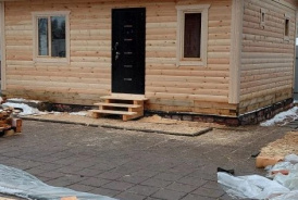 Баня из бруса 7х6 Солнечногорск, Московская область